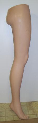 Picture of mannequin leg