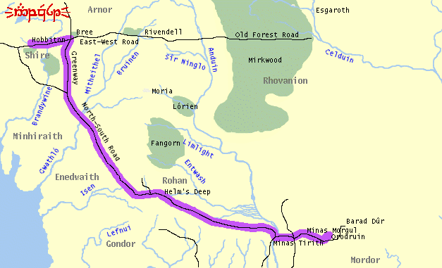 Full route map